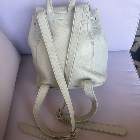 Vintage Coach Sonoma Cream Pebbled leather backpack  #4911 - Picture 3 of 8